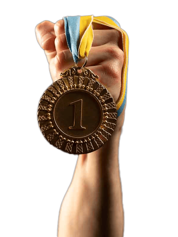 male-athlete-holding-medal 800w